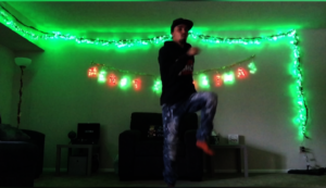 Happy at Home for the Holidays video with Cody