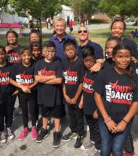 DEA YDP kids perform a "zombie" combination at NDD