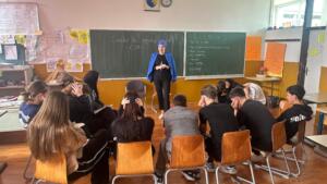 Presentation in the school