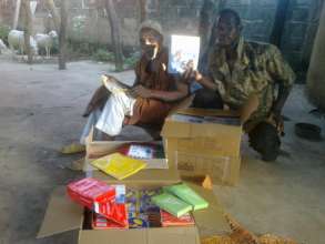 School supplies for Djendji village