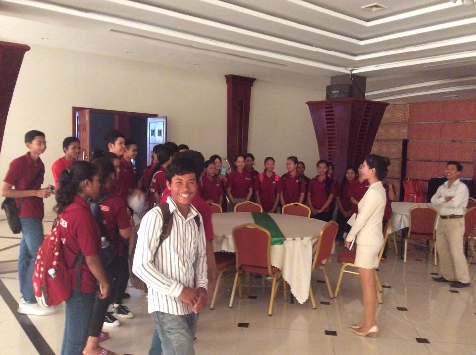 Visit at Pacific in Meeting Hall