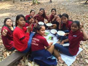 Final trip to Kolen water fall-food and drink