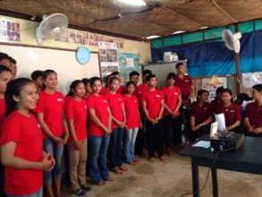 Life Skill Students Present in Parent Meeting