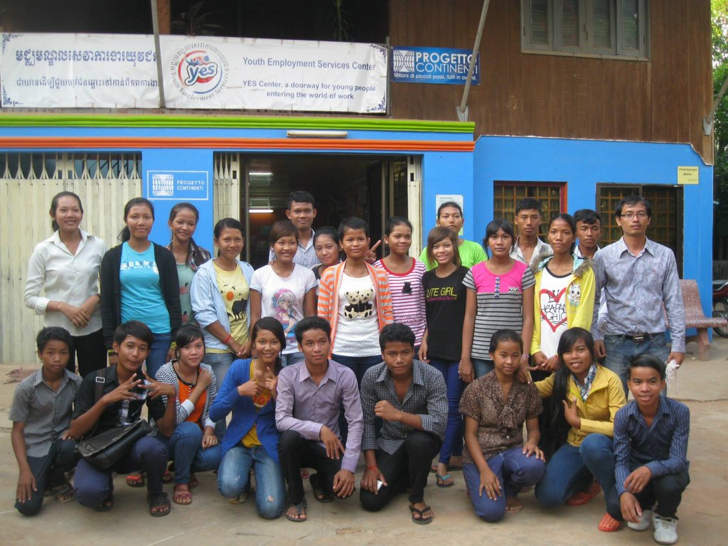 Visiting at "YES" Center