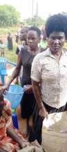 Families and children receiving food Jan.  2022