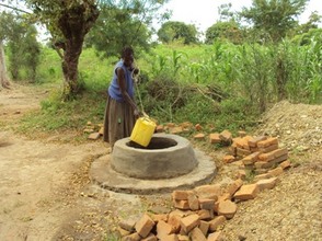 New home dug well providing clean water to 50 families