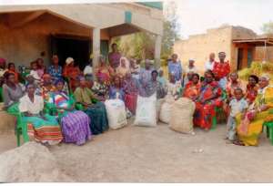 Bugiri Womens Group harvest to share and to sell