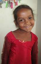 Newly admitted student, Lakshmi