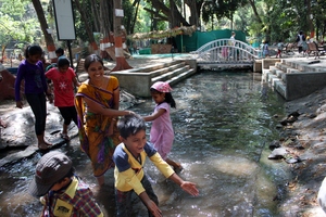 Splashing in the stream