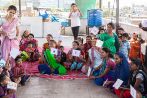 Pre-primary student and parent literacy activity