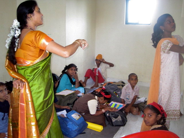 Education for 100 street children in India