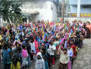 Some fun at the farewell party