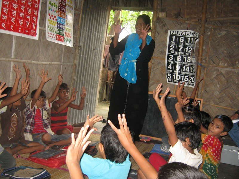 Educate 425 impoverished camp kids in Bangladesh