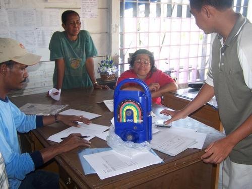 Radios to Support Tsunami Survivors in Indonesia