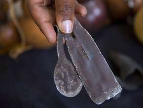 The tools used for genital cutting