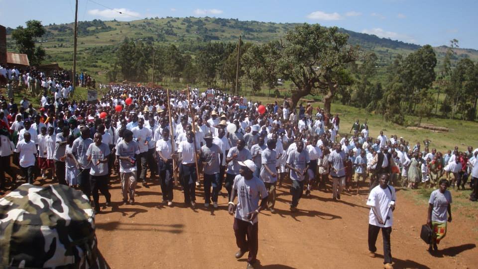 Youth campaigning against FGM