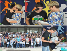 Beneficiary at his middle school graduation