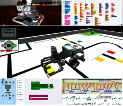 Programming robotics for the Olympic competition