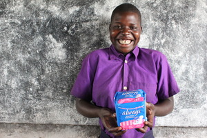 Apiyo Gloria: Sanitary Pad Beneficiary