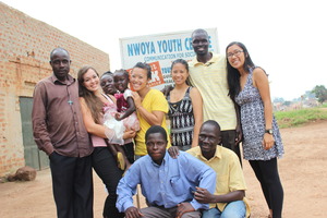 GlobeMed at UCLA and Nwoya Youth Center Staff