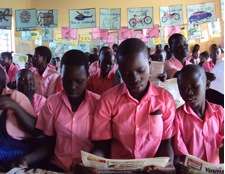 Pupils of Patira P7 School