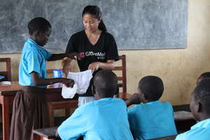 Sanitary Pad Demonstration