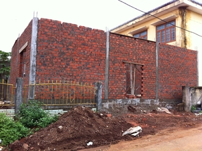 library construction in progress