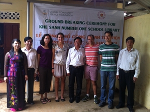 August 2013 groundbreaking ceremony