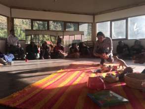 talking about healthy nutrition with families