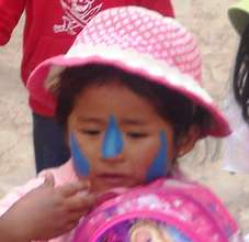 Ana Cecilia in the "Water Day Parade"
