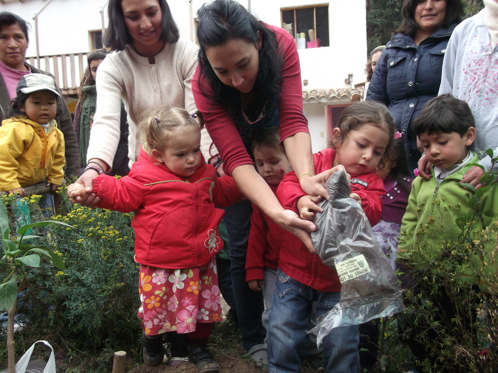 Educate a child, Empower a mother in rural Peru