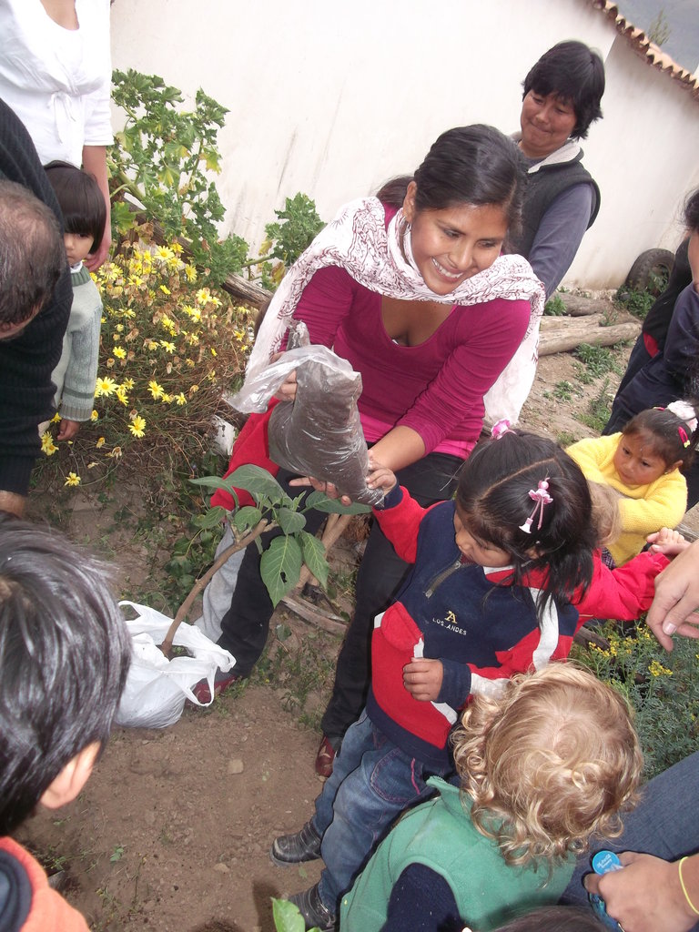 Educate a child, Empower a mother in rural Peru
