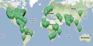 WJF World Project Map