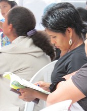 Woman reading