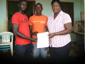 An ex-child slave handed over to a mastercraftman