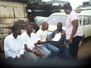 2 ex-child slaves handed over to a mastercraftman
