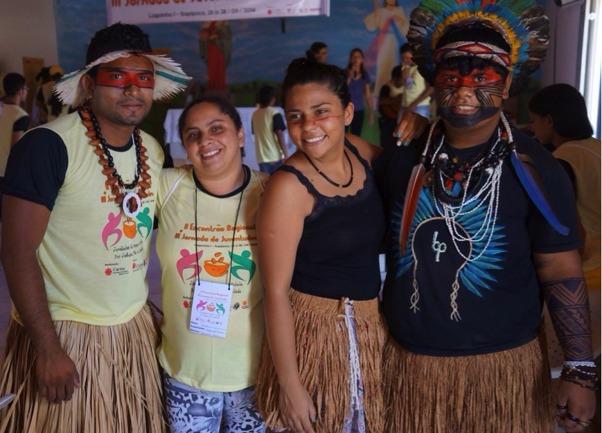 Indigenous youth representing Ceara at conference
