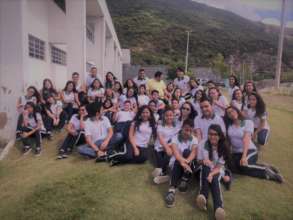 Aline and her classmates