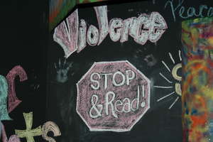 Final exhibition wall art