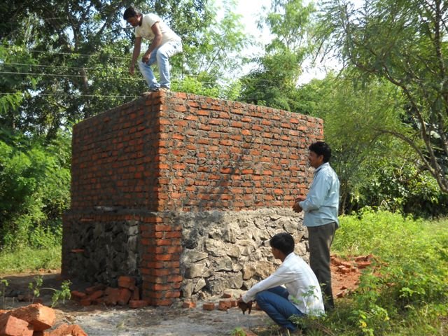 Newly Constructed 10000 Ltr Drinking Water Tank