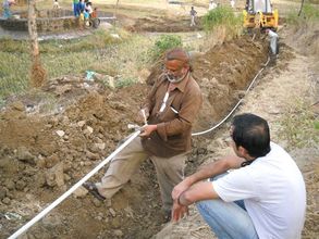 Pipeline Connection from Tank to Stand Posts(Taps)