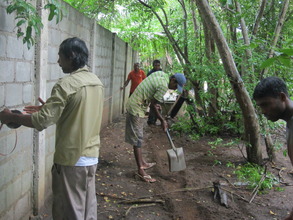 Ground being cleared for construction