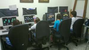 So much fun with computers! No one wants to leave!