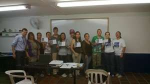 Proud graduates and their families!