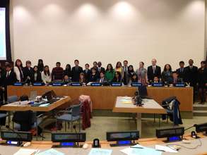 DP's President @ UN Student Leadership Conference
