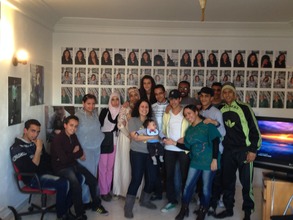 Dounia Project president visits Casablanca site