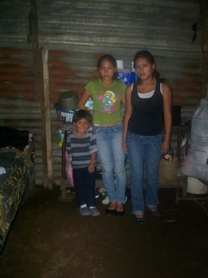 One of the houses we put them in.