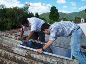 Solar install at new Kindergarten