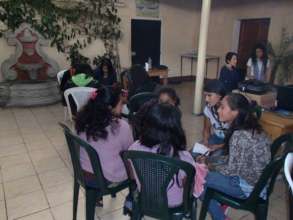 The girls at one of our CT workshops