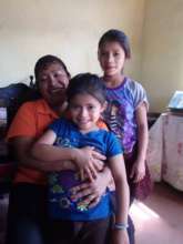 Fatima with Marisol and her sister 2015
